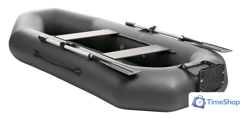 Моторно-гребная лодка Тонар Шкипер А260НТ (серый) - Изображение №3 — Интернет-магазин Time-Shop