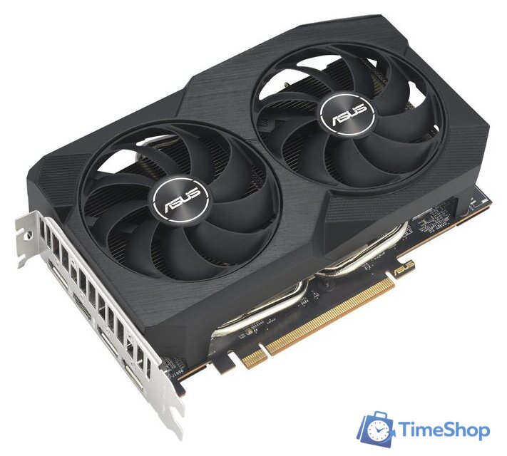 Видеокарта ASUS Dual Radeon RX 7600 V2 OC Edition 8GB GDDR6 DUAL-RX7600-O8G-V2 - Изображение №3 — Интернет-магазин Time-Shop