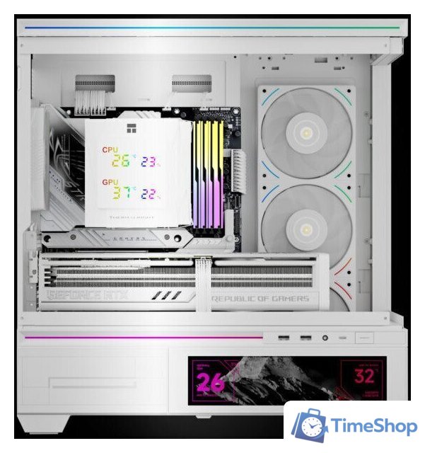 Кулер для процессора Thermalright Royal Knight 120 Digital (белый) - Изображение №3 — Интернет-магазин Time-Shop