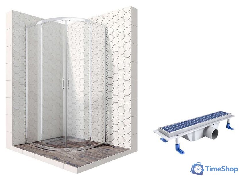 Душевой уголок Ambassador Set 14011105-ST1 - Изображение №1 — Интернет-магазин Time-Shop