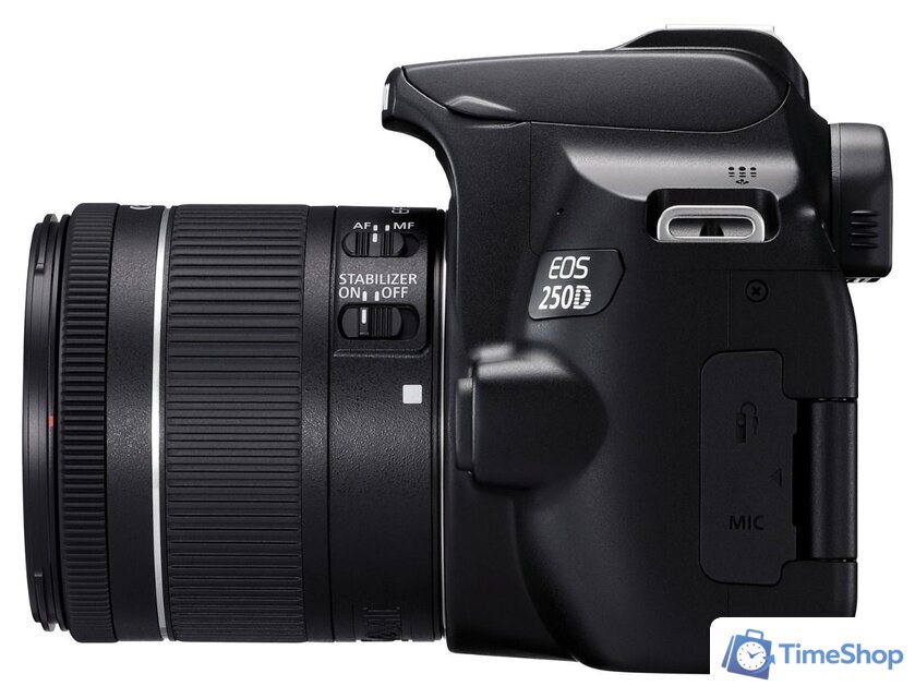 Зеркальный фотоаппарат Canon EOS 250D Kit 18-55 IS STM (черный) - Изображение №7 — Интернет-магазин Time-Shop