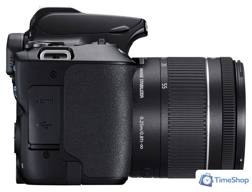 Зеркальный фотоаппарат Canon EOS 250D Kit 18-55 IS STM (черный) - Изображение №8 — Интернет-магазин Time-Shop
