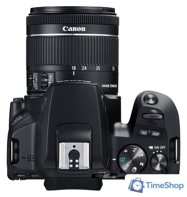Зеркальный фотоаппарат Canon EOS 250D Kit 18-55 IS STM (черный) - Изображение №9 — Интернет-магазин Time-Shop