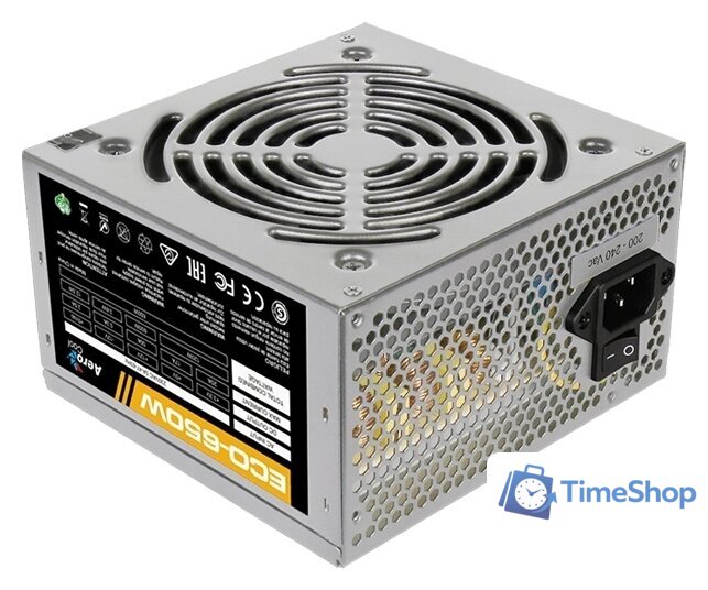 Блок питания AeroCool ECO-650W - Изображение №1 — Интернет-магазин Time-Shop
