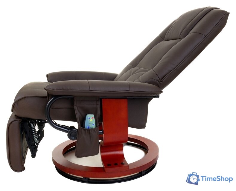 Массажное кресло Calviano 2159 (экокожа, коричневый) - Изображение №11 — Интернет-магазин Time-Shop