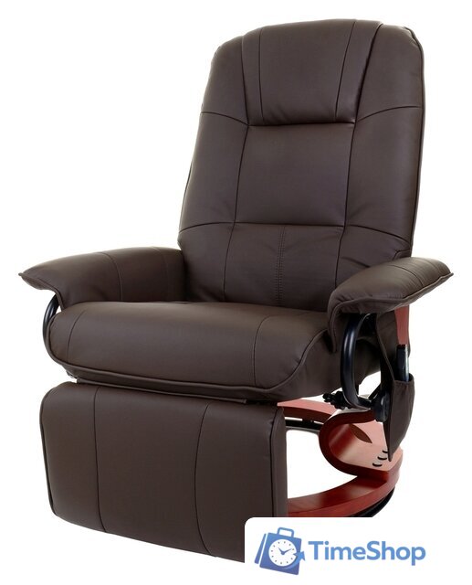 Массажное кресло Calviano 2159 (экокожа, коричневый) - Изображение №9 — Интернет-магазин Time-Shop