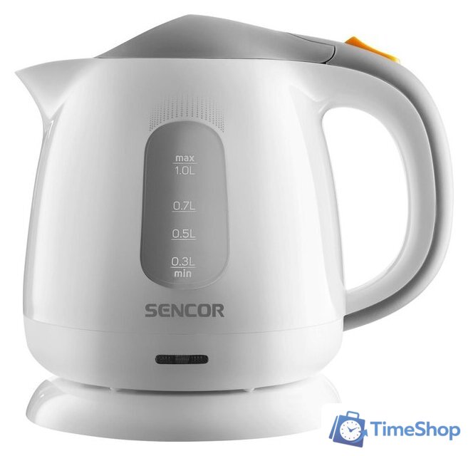 Электрический чайник Sencor SWK 1100WH - Изображение №1 — Интернет-магазин Time-Shop