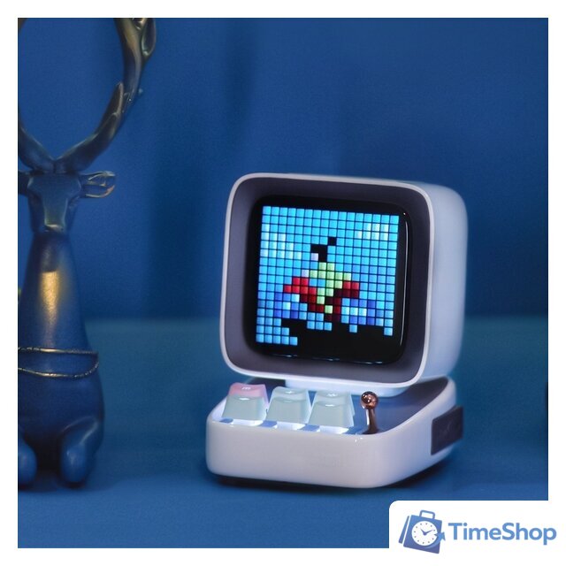 Беспроводная колонка Divoom Ditoo (розовый) - Изображение №13 — Интернет-магазин Time-Shop