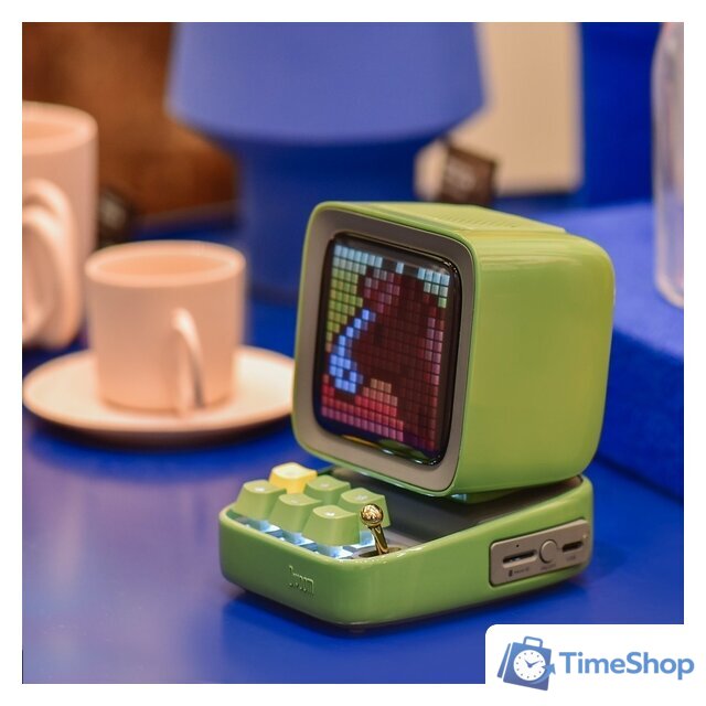 Беспроводная колонка Divoom Ditoo (розовый) - Изображение №11 — Интернет-магазин Time-Shop