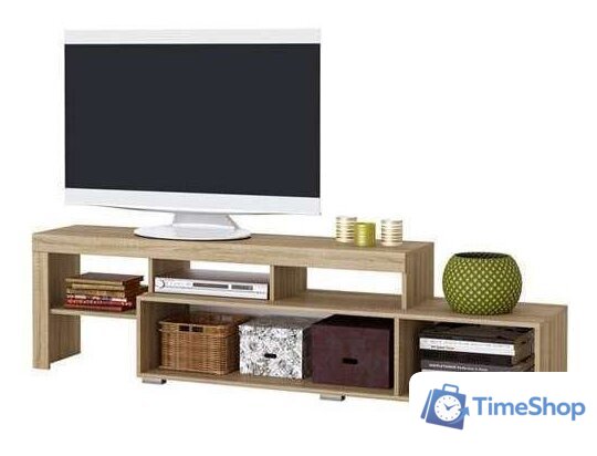 Тумба Памир Соната ТБС-2000 (дуб сонома-белый глянец) - Изображение №2 — Интернет-магазин Time-Shop