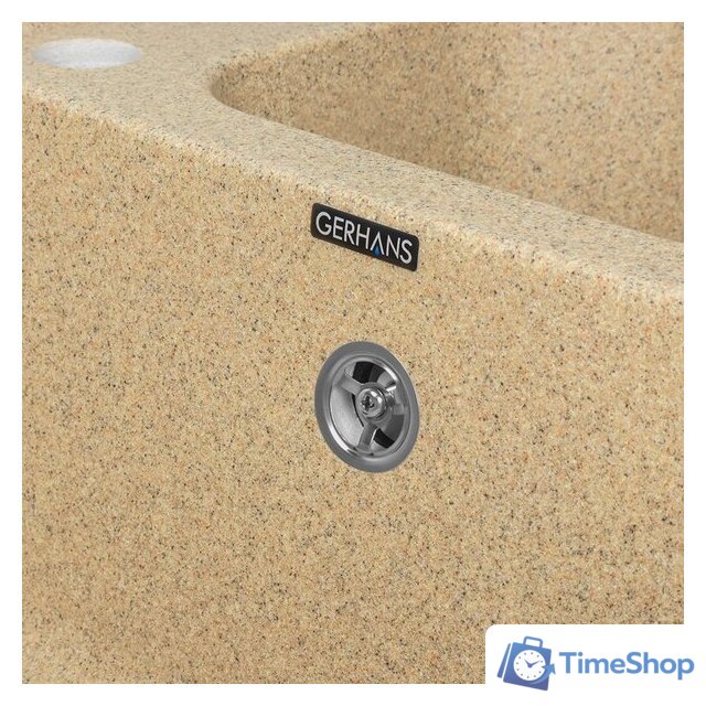 Кухонная мойка Gerhans E10 (песочный) - Изображение №5 — Интернет-магазин Time-Shop