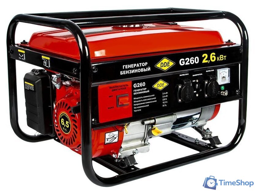 Бензиновый генератор DDE G260 - Изображение №1 — Интернет-магазин Time-Shop