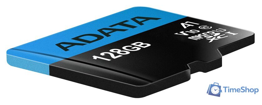 Карта памяти ADATA Premier AUSDX128GUICL10A1-RA1 microSDXC 128GB (с адаптером) - Изображение №3 — Интернет-магазин Time-Shop