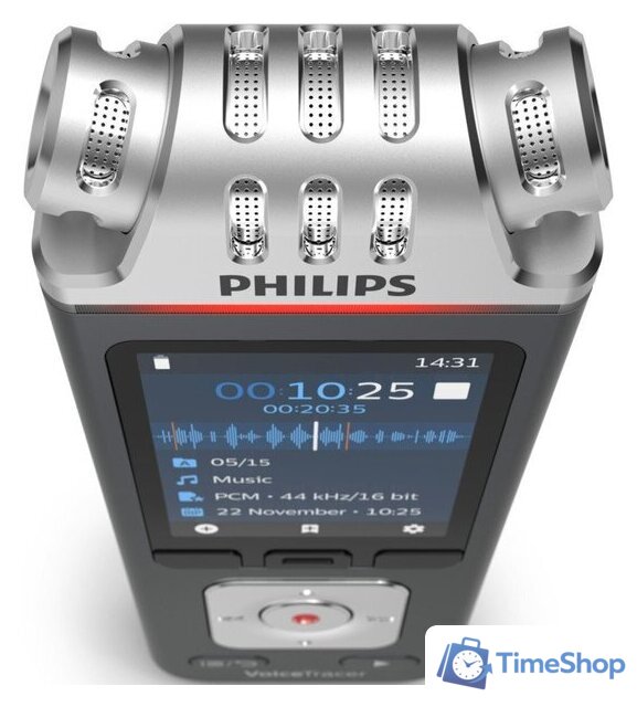 Диктофон Philips VoiceTracer DVT8115 - Изображение №5 — Интернет-магазин Time-Shop
