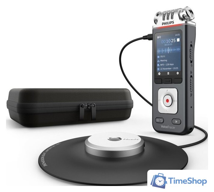 Диктофон Philips VoiceTracer DVT8115 - Изображение №7 — Интернет-магазин Time-Shop