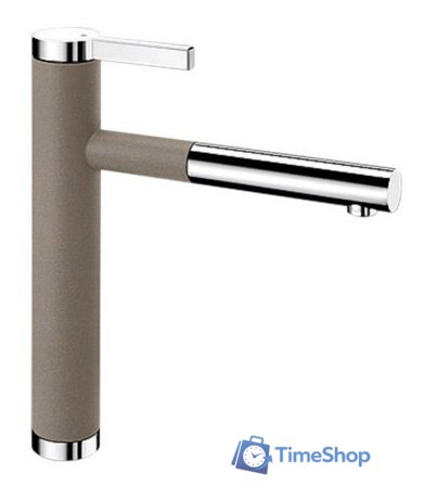 Смеситель Blanco Linee-S Silgranit (серый беж) [518446] - Изображение №1 — Интернет-магазин Time-Shop