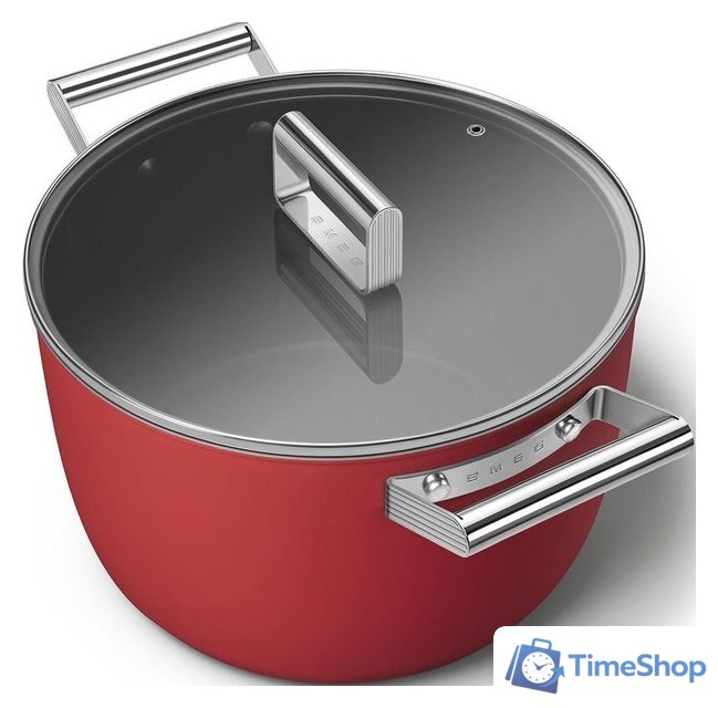 Кастрюля Smeg CKFC2611RDM - Изображение №7 — Интернет-магазин Time-Shop