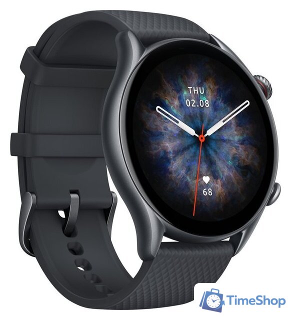 Умные часы Amazfit GTR 3 Pro (черный) - Изображение №3 — Интернет-магазин Time-Shop