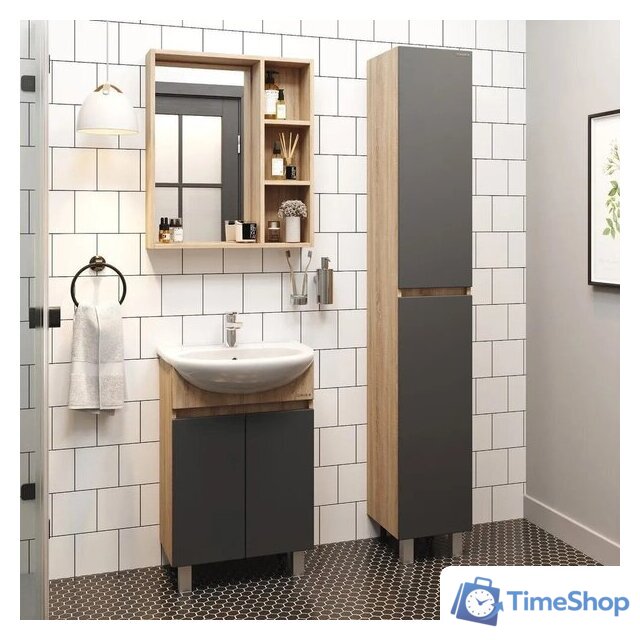  Onika Тумба под умывальник Милтон 55 105560 - Изображение №4 — Интернет-магазин Time-Shop