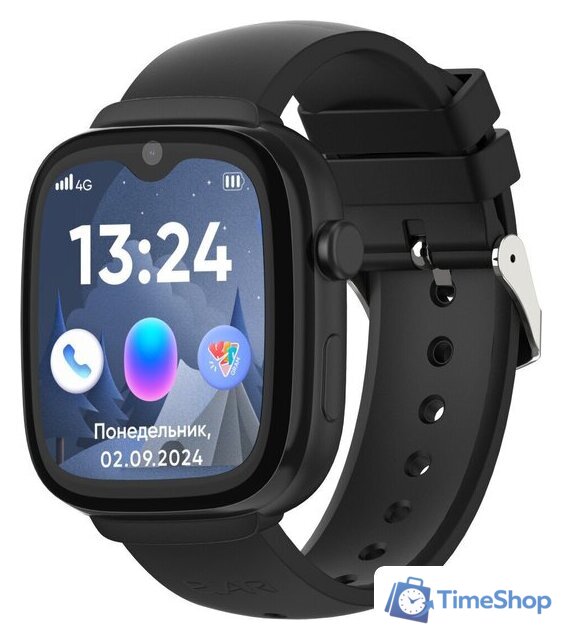 Детские умные часы Elari KidGram 4G (черный) - Изображение №1 — Интернет-магазин Time-Shop