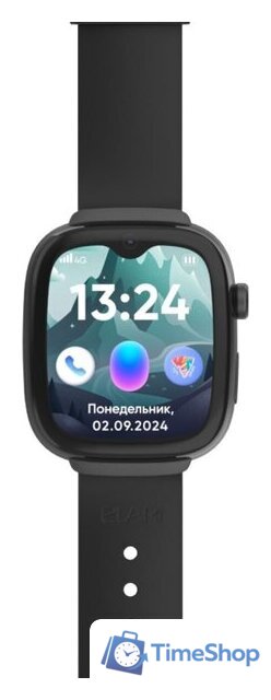 Детские умные часы Elari KidGram 4G (черный) - Изображение №6 — Интернет-магазин Time-Shop