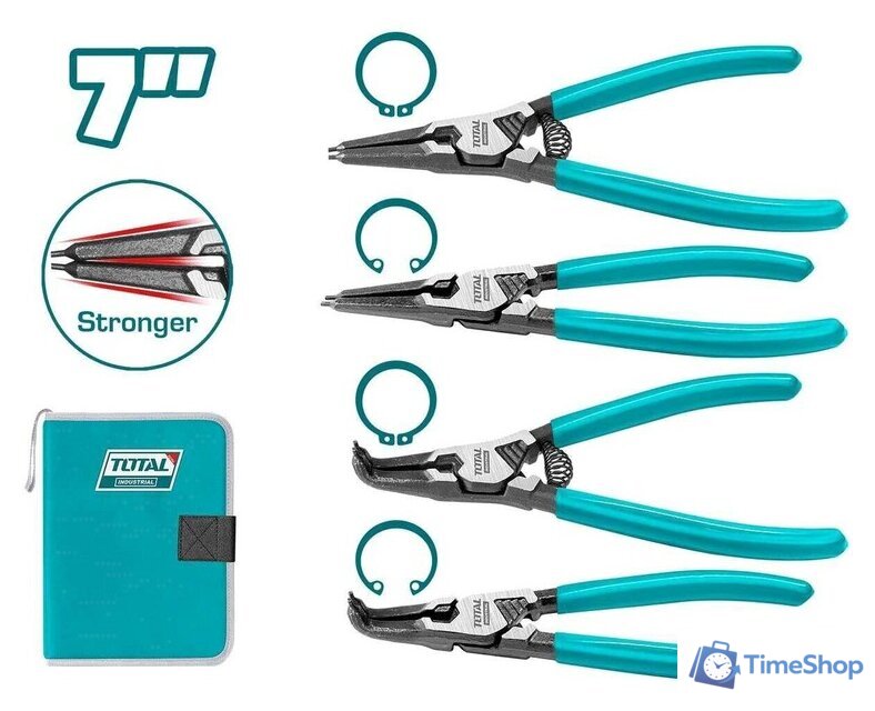 Съемник стопорных колец Total THTJ214042 - Изображение №1 — Интернет-магазин Time-Shop