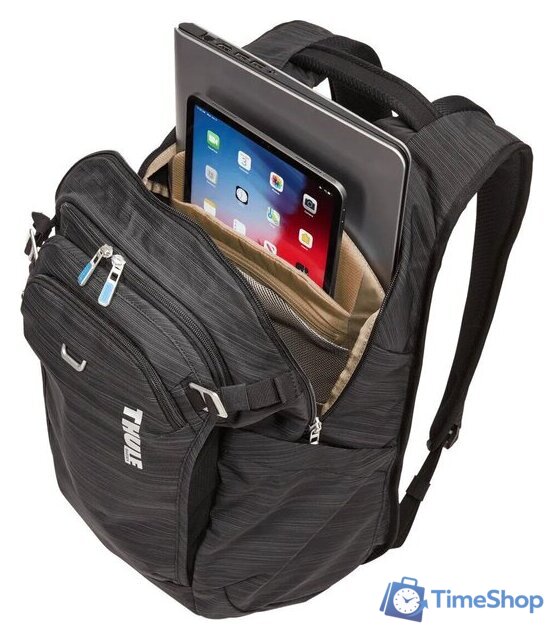 Городской рюкзак Thule Construct 24L 3205352 CONBP116BLK (черный) - Изображение №3 — Интернет-магазин Time-Shop