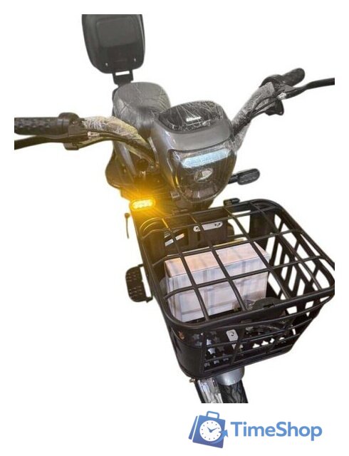 Электроскутер NOVA EC03 (серый, без цепи) - Изображение №4 — Интернет-магазин Time-Shop