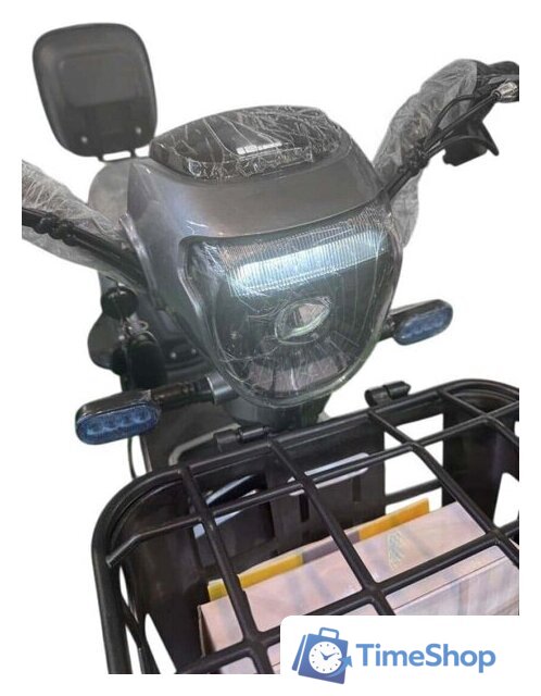 Электроскутер NOVA EC03 (серый, без цепи) - Изображение №6 — Интернет-магазин Time-Shop