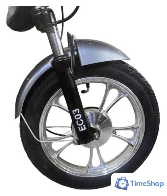 Электроскутер NOVA EC03 (серый, без цепи) - Изображение №8 — Интернет-магазин Time-Shop