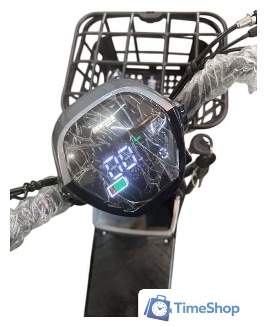 Электроскутер NOVA EC03 (серый, без цепи) - Изображение №5 — Интернет-магазин Time-Shop