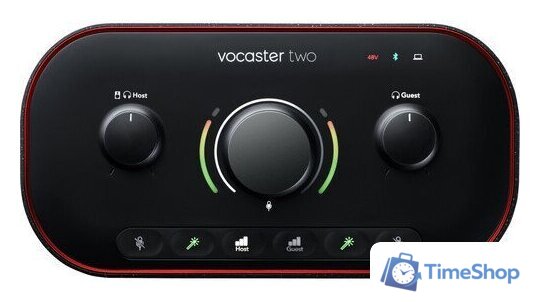 Аудиоинтерфейс Focusrite Vocaster Two - Изображение №3 — Интернет-магазин Time-Shop
