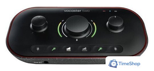 Аудиоинтерфейс Focusrite Vocaster Two - Изображение №2 — Интернет-магазин Time-Shop