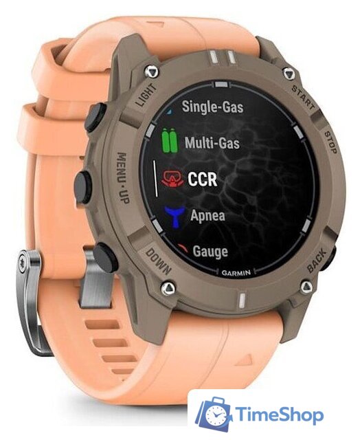 Умные часы Garmin Descent G2 (коричневый/розовый) - Изображение №6 — Интернет-магазин Time-Shop