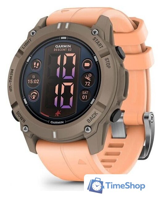 Умные часы Garmin Descent G2 (коричневый/розовый) - Изображение №1 — Интернет-магазин Time-Shop