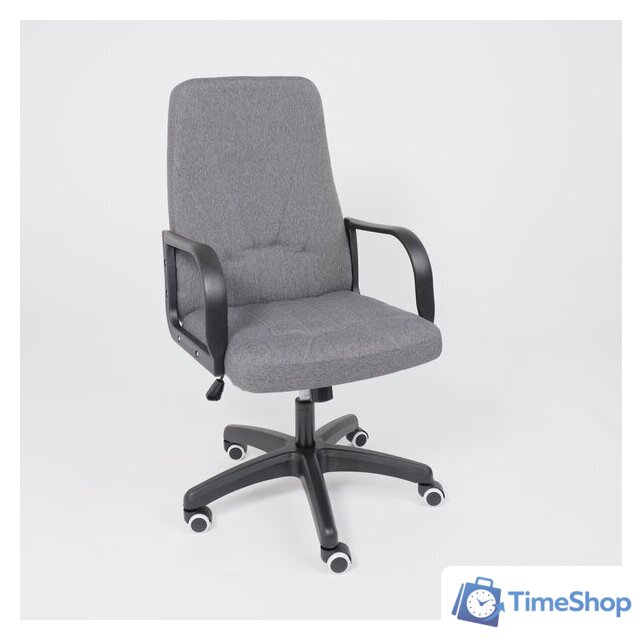 Офисное кресло AksHome Менеджер PL Leto 68 (ткань, темно-серый) - Изображение №18 — Интернет-магазин Time-Shop