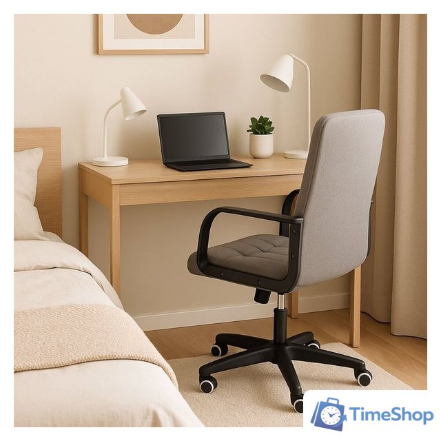 Офисное кресло AksHome Менеджер PL Leto 68 (ткань, темно-серый) - Изображение №7 — Интернет-магазин Time-Shop