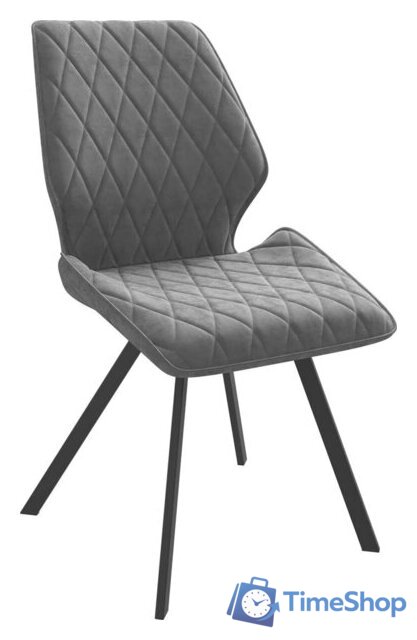 Стул Мамадома Rafael (b22 Grey Lux/черный) - Изображение №1 — Интернет-магазин Time-Shop