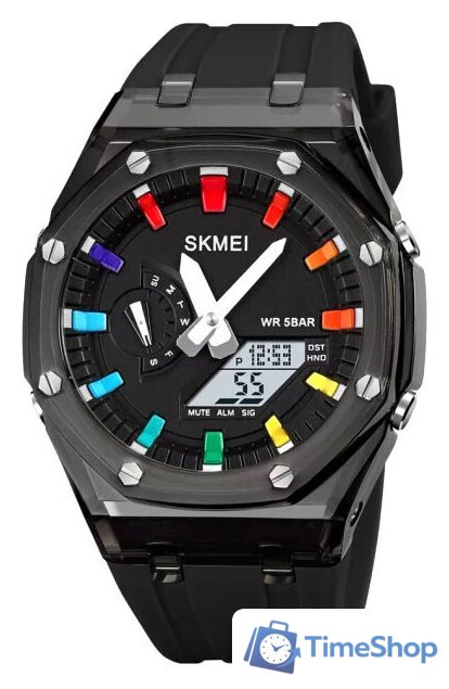 Наручные часы Skmei 2100 (светло-серый) - Изображение №1 — Интернет-магазин Time-Shop