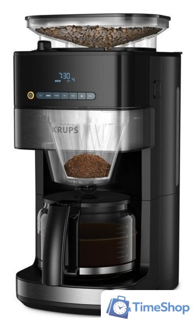 Капельная кофеварка Krups Grind Aroma KM832810 - Изображение №3 — Интернет-магазин Time-Shop