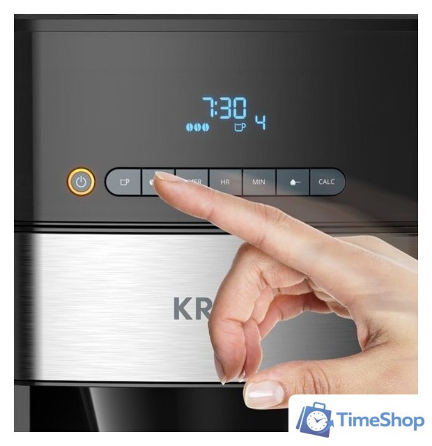 Капельная кофеварка Krups Grind Aroma KM832810 - Изображение №7 — Интернет-магазин Time-Shop
