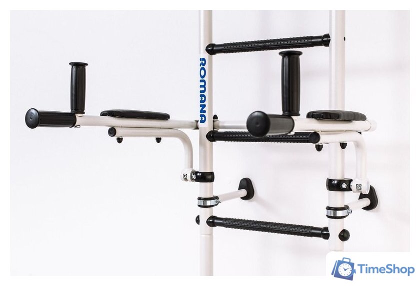 Детский спортивный комплекс Romana S10 01.21.7.06.410.04.00-02 (белый антик/золото) - Изображение №10 — Интернет-магазин Time-Shop