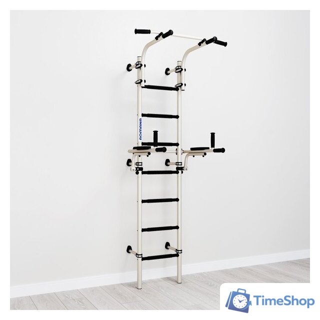 Детский спортивный комплекс Romana S10 01.21.7.06.410.04.00-02 (белый антик/золото) - Изображение №2 — Интернет-магазин Time-Shop