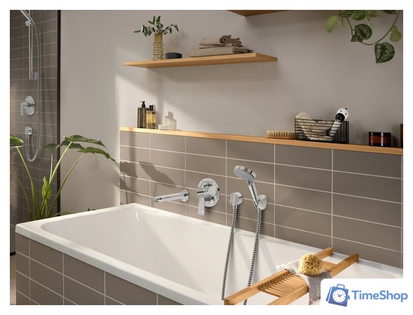 Смеситель Hansgrohe Rebris E Chrom 72468000 - Изображение №2 — Интернет-магазин Time-Shop