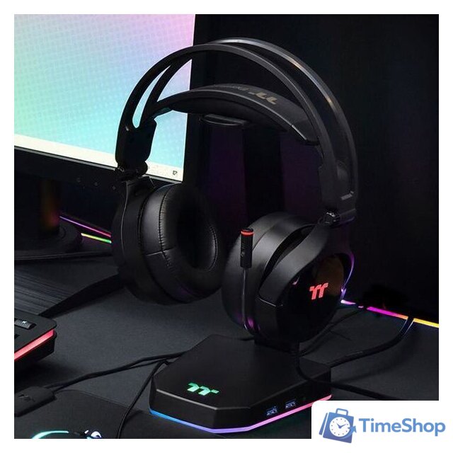 Наушники Thermaltake Riing Pro RGB 7.1 - Изображение №5 — Интернет-магазин Time-Shop