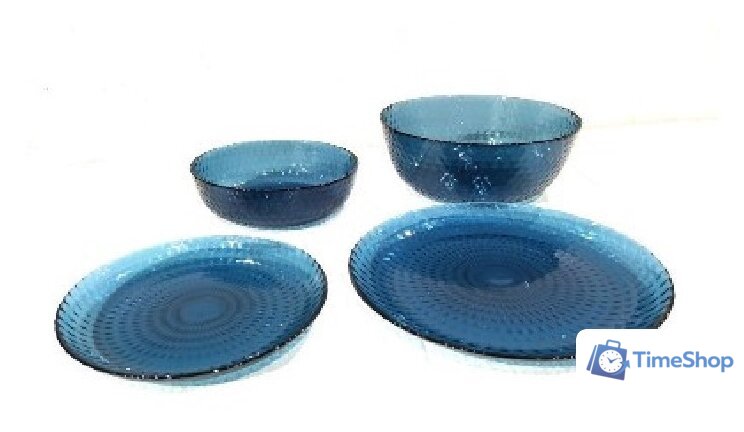 Набор тарелок Luminarc Идиллия Лондон Топаз O0203 (19шт) - Изображение №4 — Интернет-магазин Time-Shop