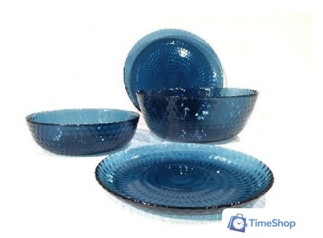 Набор тарелок Luminarc Идиллия Лондон Топаз O0203 (19шт) - Изображение №3 — Интернет-магазин Time-Shop