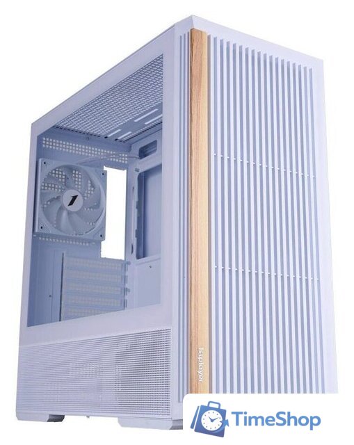 Корпус 1stPlayer WD7 ARGB WD7-WH-4FA7-W-2FA7R-W (белый) - Изображение №4 — Интернет-магазин Time-Shop