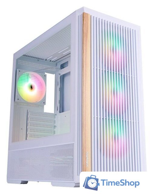 Корпус 1stPlayer WD7 ARGB WD7-WH-4FA7-W-2FA7R-W (белый) - Изображение №1 — Интернет-магазин Time-Shop