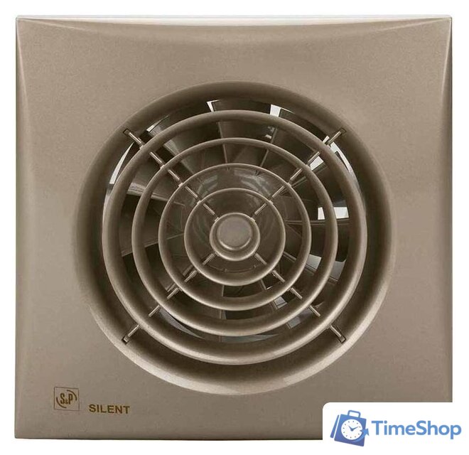 Осевой вентилятор Soler&Palau Silent-100 CZ Champagne [5210616900] - Изображение №1 — Интернет-магазин Time-Shop